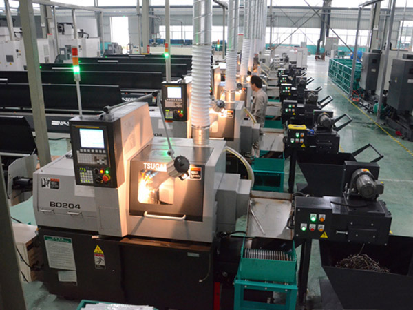 Shaft processing workshop